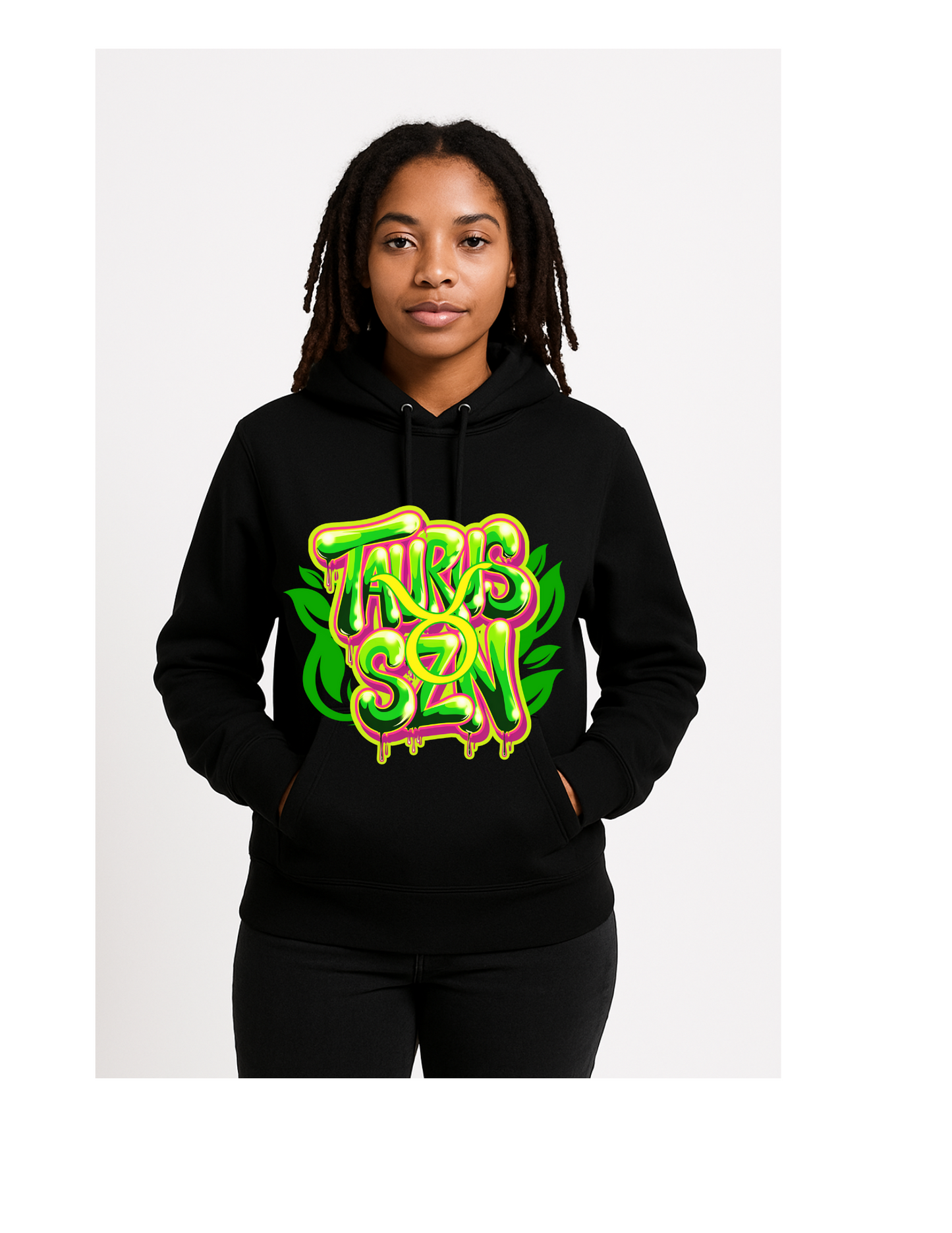 Black Zodiac "SZN" hoodie