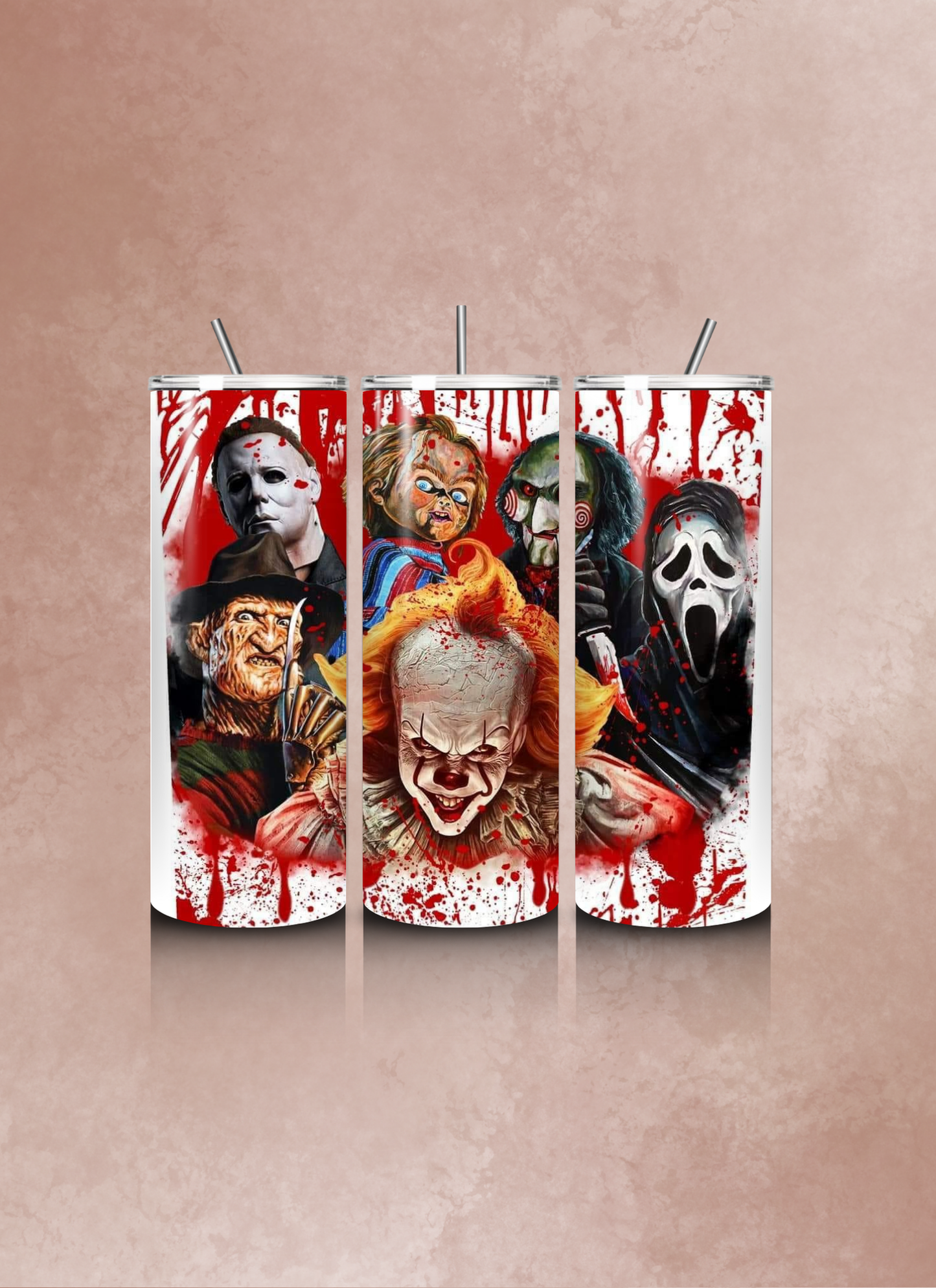Horror Themed 20 OZ Tumbler Cup