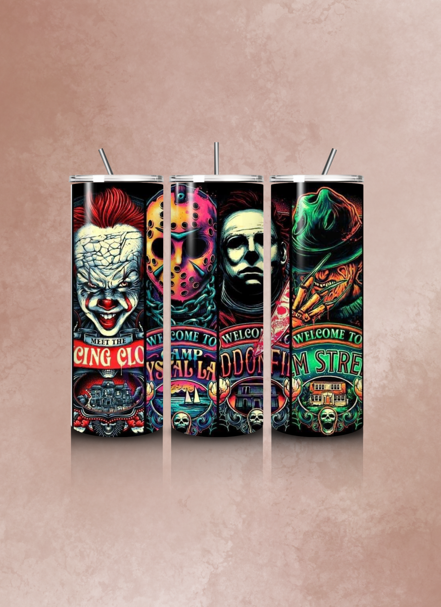 Horror Themed 20 OZ Tumbler Cup