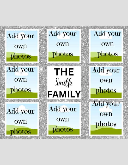 Add your own photos 20 oz stainless steel personalized tumbler