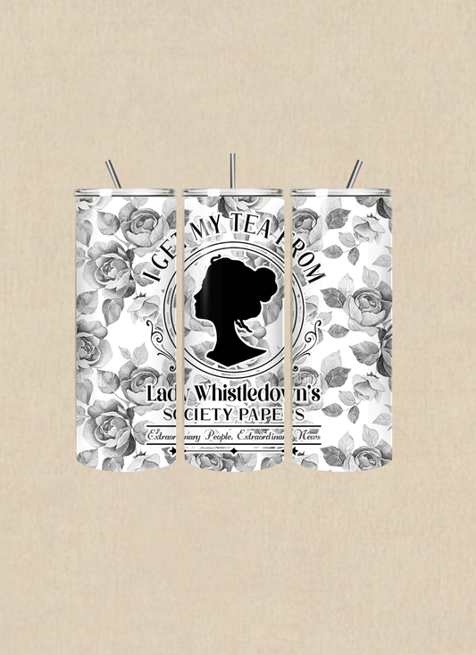20oz Bridgerton inspired tumbler