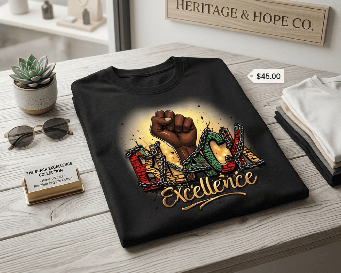 Black excellence Juneteenth t-shirt