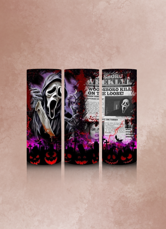 Horror Themed 20 OZ Tumbler Cup