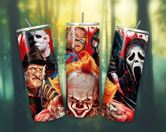 Horror movie themed 20Oz Tumblers