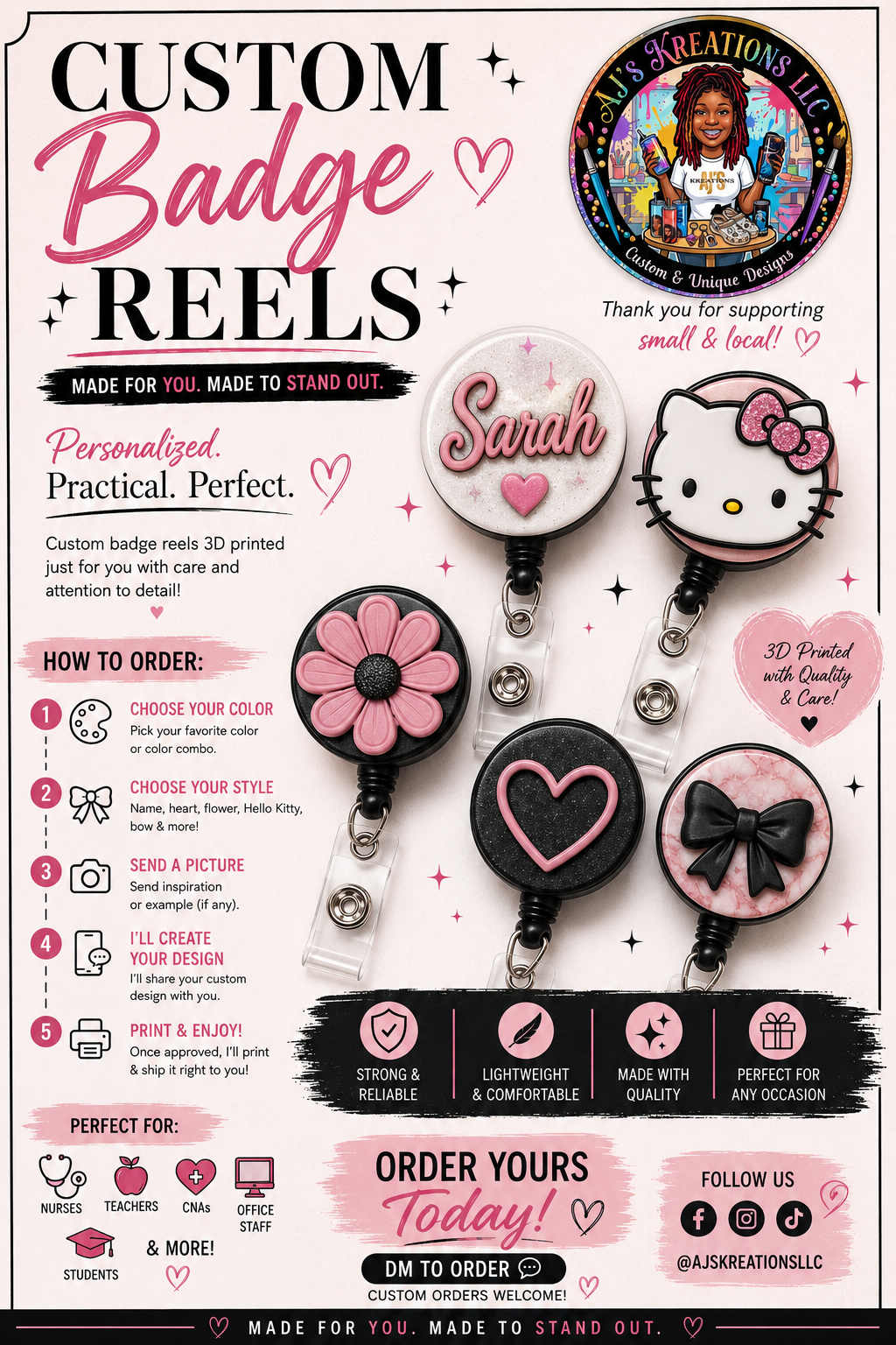 Custom Badge Reel